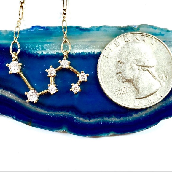 Leo Necklace, Constellation, Zodiac, Astrology - Picture 5 of 11